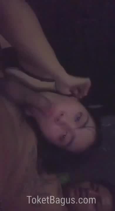 Dinda Selebgram Tiktok kena pejuh dimulut